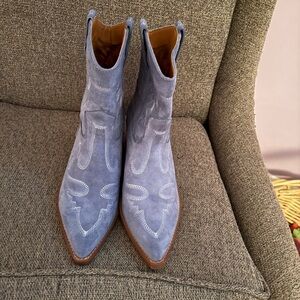 BEAST FASHION Blue Ankle Boots